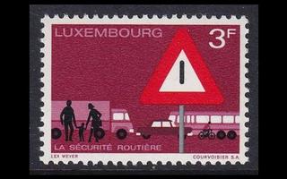 Luxemburg 809 ** Liikenneturvallisuus (1970)