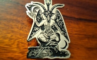 Baphomet pinssi (Elipha Levi) UUSI