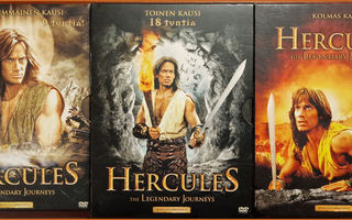HERCULES - Legendary Journeys Kaudet 1, 2 & 3 - DVD Boxit