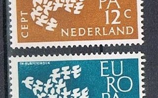 Hollanti 1961 - Europa CEPT ++