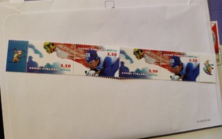 4 kpl postimerkit Lahti 2000