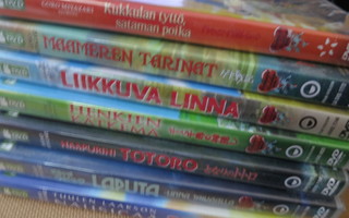 Hayao & Goro Miyazaki anime-paketti: seitsemän elokuvaa 9DVD