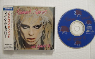 Michael Monroe Not Fakin' It Japani CD NIMMARI Hanoi Rocks