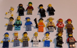 Lego minifigureita