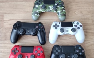 Playstation PS4 ohjaimet korjattavaksi