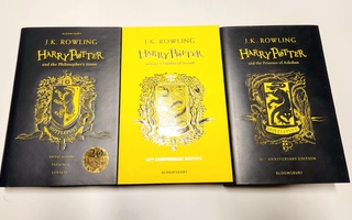 Harry Potter 1-3 20th Anniversary Hufflepuff Edition