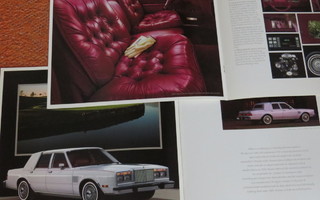 1989 Chrysler Fifth Avenue esite - ISO - KUIN UUSI