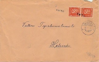 1936, Kirje Postivaunu , rivileima Kolma