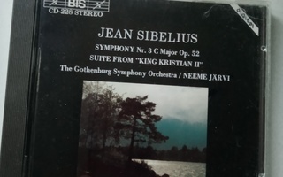 CD JEAN SIBELIUS: Symphony Nr.3 C Major Op.5 (Sis.postikulu)