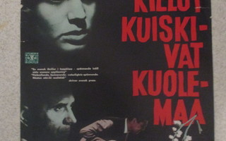 Kielot Kuiskivat Kuolemaa (1961) - vanha elokuvajuliste