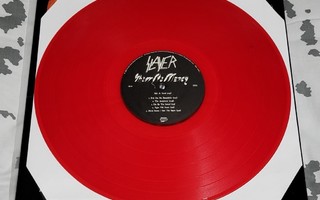 Slayer - Show No Mercy LP 2005 punainen levy