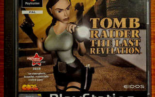 TOM RAIDER: The Last Revelation - PS1 peli (Todella hyvä)