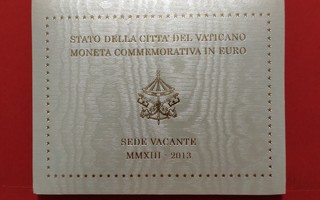 Vatikaani, 2 Euro 2013, Sede Vacante. (KD28)