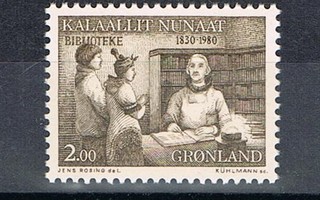 Grönlanti 1980 - Kirjasto 150 v.  ++