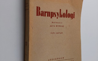 S. A. Tordrup : Barnpsykologi