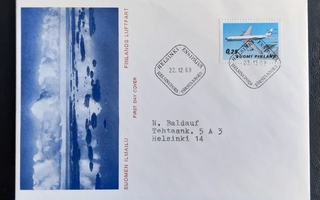 1969 FDC Lentoliikenne