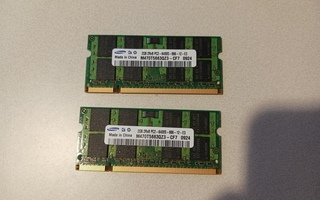 2GB DDR2 800Mhz 2kpl =4GB Sodimm