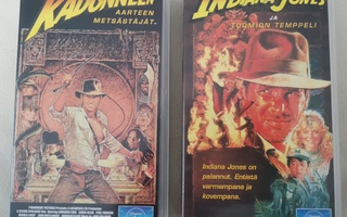 Indiana Jones x 2  (1981-1984) VHS