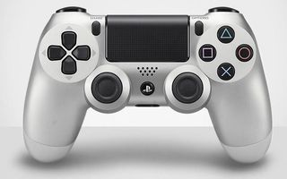 Ohjain DualShock 4 Silver SONY PS4 (Käytetty)