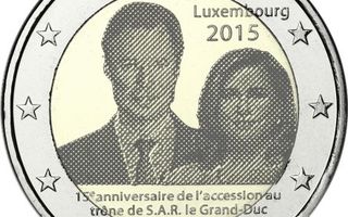 Luxemburg 2015 2 € Henri 2 euron kolikko