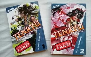Manga-paketti, englanti (Tenryu, Spy Family... 4 kpl)