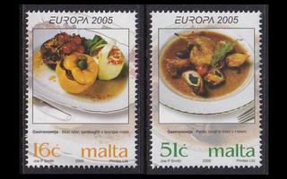 Malta 1398-9 ** Europa gastronomia (2005)