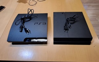 Konsolit PS3 ja PS4