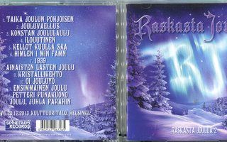 RASKASTA JOULUA . 2 JOULU CD-LEVYÄ . RASKASTAJOULUA 2