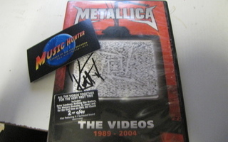 METALLICA - VIDEOS 1989 - 2004 DVD TRUJILLON NIMMARILLA