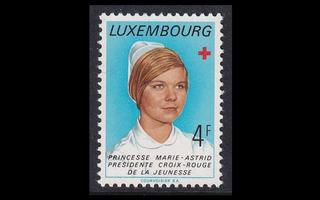 Luxemburg 876 ** Punainen Risti Prinsessa Marie-Astrid (1974