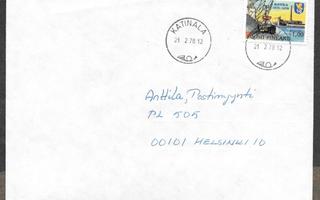Postilähetys - Kotka 100v (LAPE 821) Katinala 21.2.1978