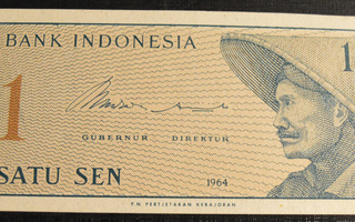 Indonesia 1964 1 Sen
