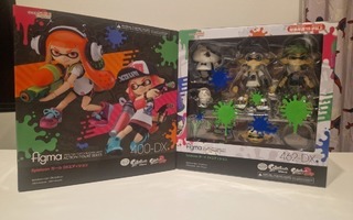 figma 400-DX ja 462-DX: Splatoon Girl ja Splatoon Boy