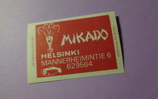 TT-etiketti Mikado, Helsinki