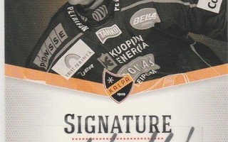 2012/13 Cardset Signature Adam Masuhr , Kalpa