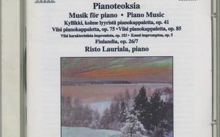 SIBELIUS • LAURIALA: Pianoteoksia – 1995 Naxos CD