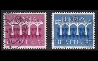 Sveitsi 1270-1 o Europa (1984)