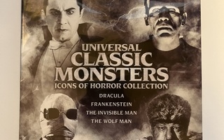 Universal Classic Monsters Collection (1931-1941) 4x 4K UHD