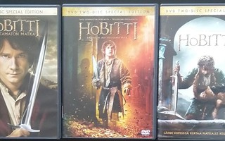 Hobitti 1-3/3 (3 x tupla DVD K12)