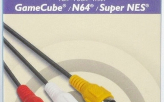 Tomee AV Cable For SNES, N64 And Gamecube