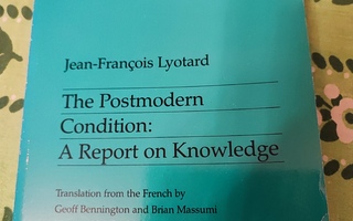 Jean-François Lyotard The Postmodern Condition