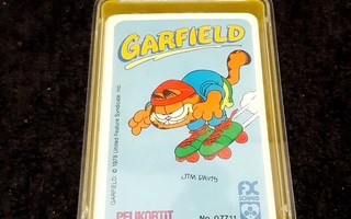 Karvinen /Garfield pelikortit uudenveroiset