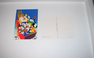 postikortti disney joulupukki