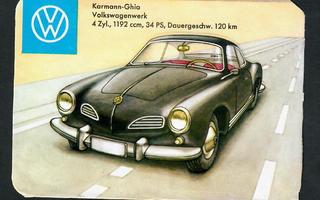 PZB 1377 - ISO autonelkku - Karmann-Ghia Volkswagenwerk