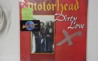 MOTORHEAD - DIRTY LOVE EX+/M- RARE 1989 LP
