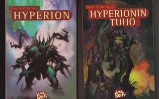 Simmons: Hyperion -sarja 1 - 4, Like 1998 - 2000, nid, K3 ++