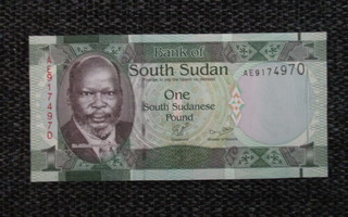 SUDAN SOUTH 1 POUND UNC  H-3052