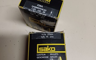 Sako Hammerhead luoteja 2 rasiaa 14,3 g