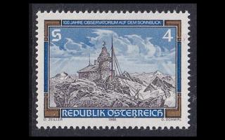 Itävalta 1857 ** Sonnblickin observatorio 100v (1986)