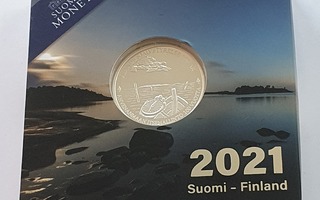 Suomi 2 euro 2021 Proof Ahvenanmaan itsehallinto 100 vuotta